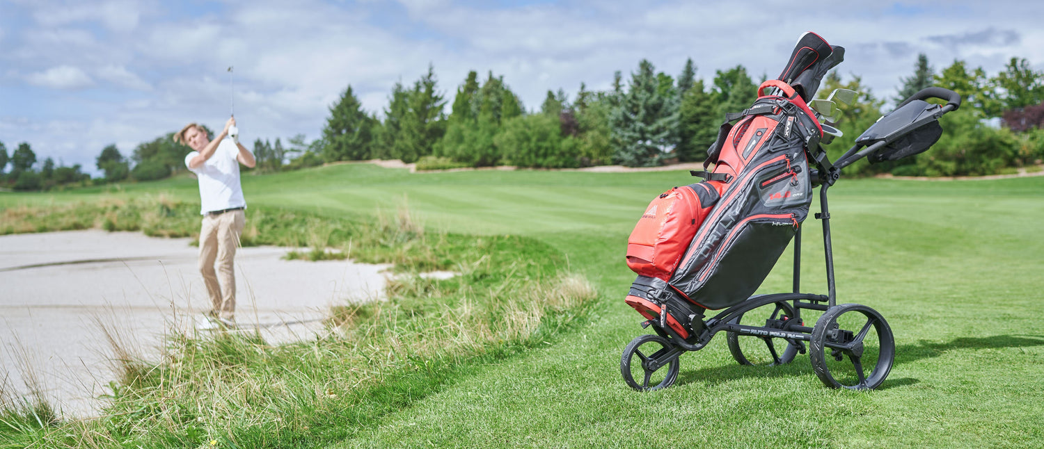 One of the "best golf push trolleys you can buy in 2021/22" - Golf.com