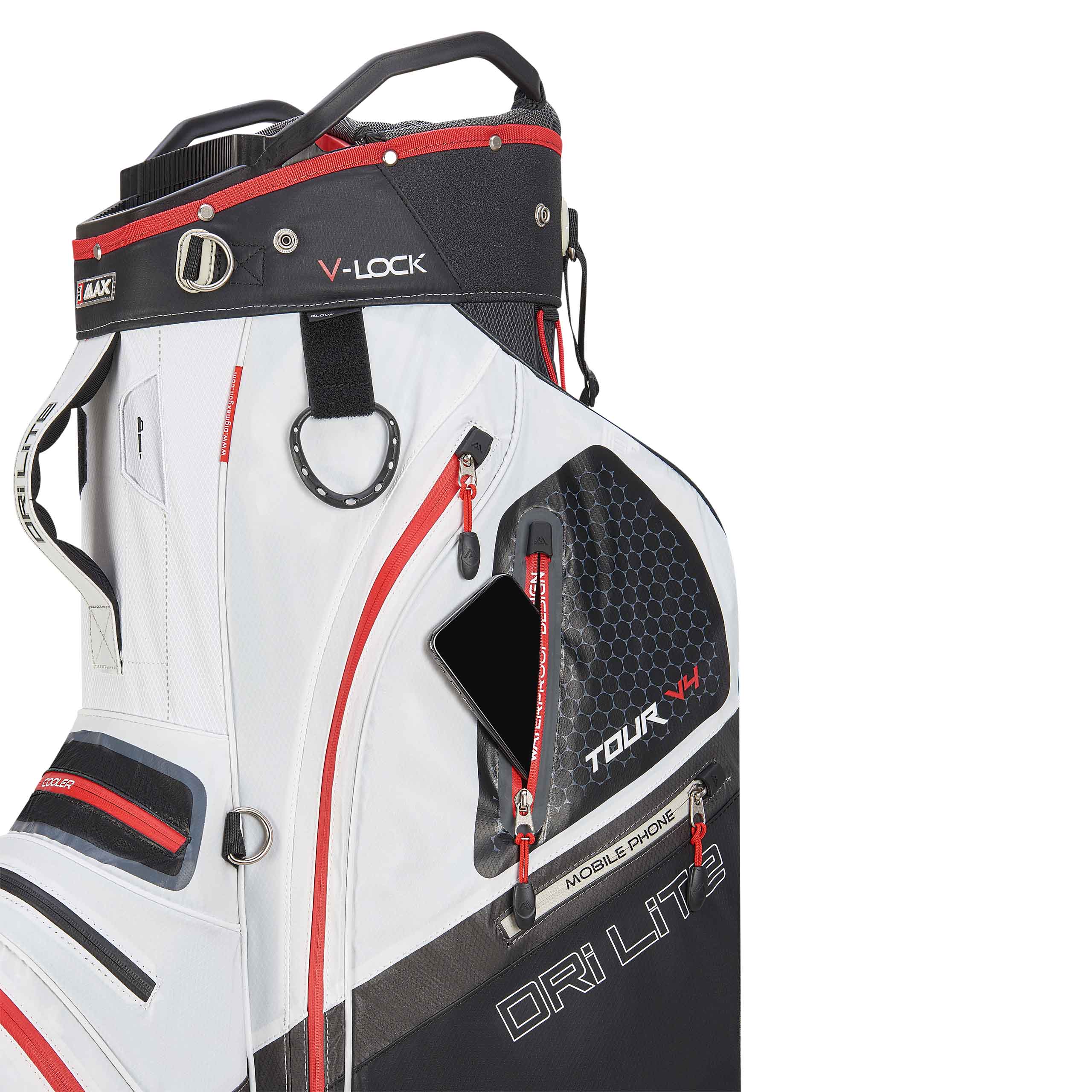 BIG MAX Dri Lite V-4 - Waterproof Golf Cart Bag